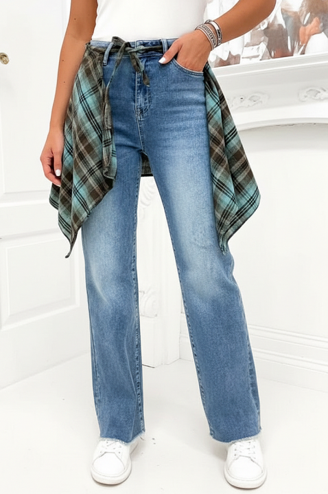 Дънки SCARDELZA SKY, Цвят: светлосин, IVET.BG - Твоят онлайн бутик.