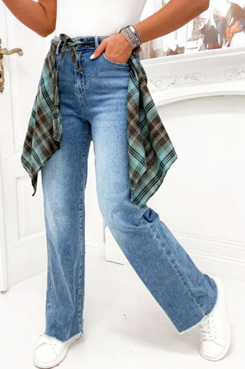 Дънки SCARDELZA SKY, Цвят: светлосин, IVET.BG - Твоят онлайн бутик.