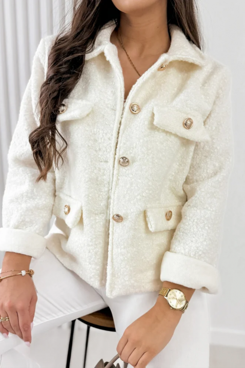 Яке REDIOLJA ECRU, Цвят: екрю, IVET.BG - Твоят онлайн бутик.