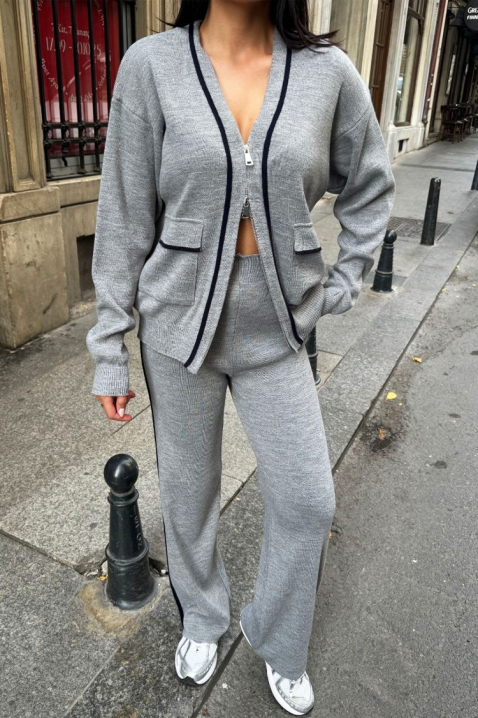 Комплект TROHELMA GREY, Цвят: сив, IVET.BG - Твоят онлайн бутик.