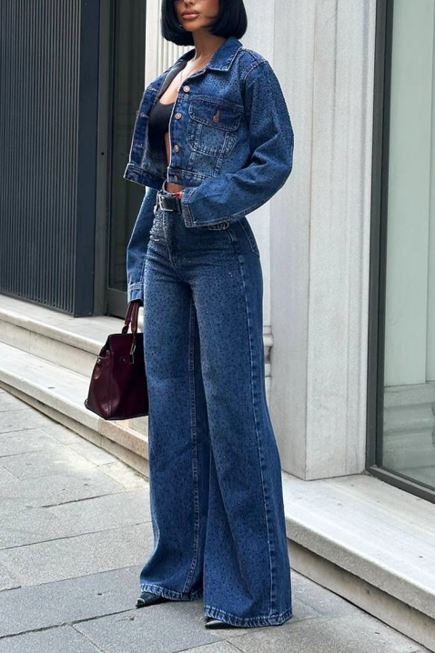 Комплект VLAMENZA, Цвят: син, IVET.BG - Твоят онлайн бутик.