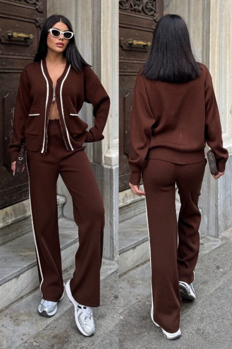 Комплект TROHELMA BROWN, Цвят: кафяв, IVET.BG - Твоят онлайн бутик.