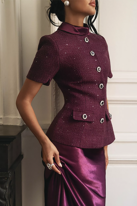 Комплект BIRKINZA PURLE, Цвят: лилав, IVET.BG - Твоят онлайн бутик.