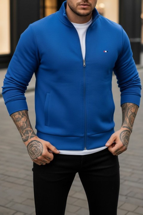 Мъжки суичър NORONO BLUE, Цвят: син, IVET.BG - Твоят онлайн бутик.