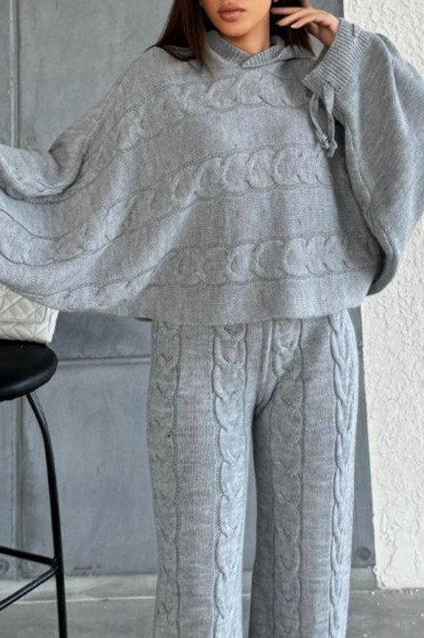 Комплект VOLZENA GREY, Цвят: сив, IVET.BG - Твоят онлайн бутик.