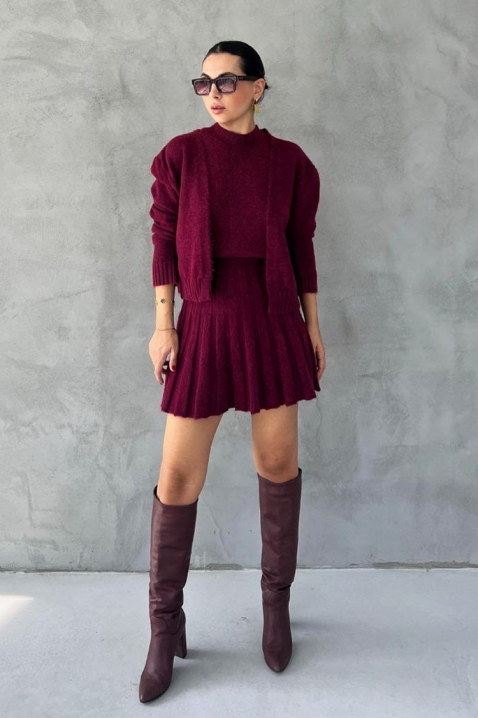 Комплект MIROLVA BORDO, Цвят: бордо, IVET.BG - Твоят онлайн бутик.