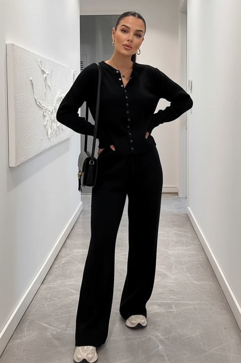 Комплект ELZORANA BLACK, Цвят: черен, IVET.BG - Твоят онлайн бутик.