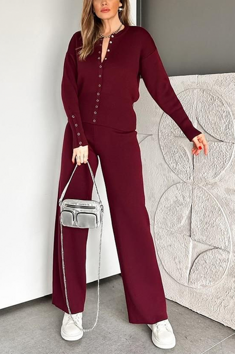 Комплект ELZORANA BORDO, Цвят: бордо, IVET.BG - Твоят онлайн бутик.