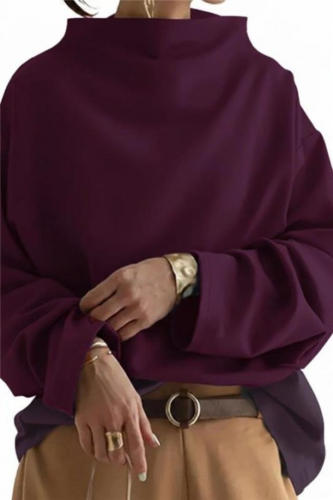 Дамска блуза BACHORELA PURPLE, Цвят: лилав, IVET.BG - Твоят онлайн бутик.