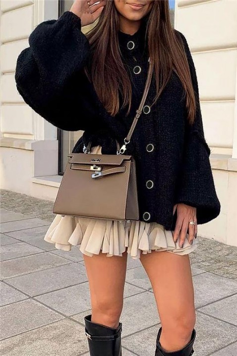 Жилетка NIVELZA BLACK, Цвят: черен, IVET.BG - Твоят онлайн бутик.