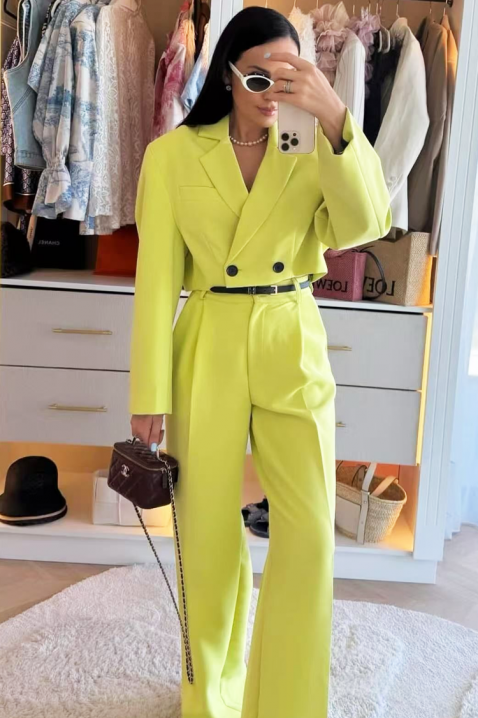 Комплект MINSONZA LIME, Цвят: лайм, IVET.BG - Твоят онлайн бутик.