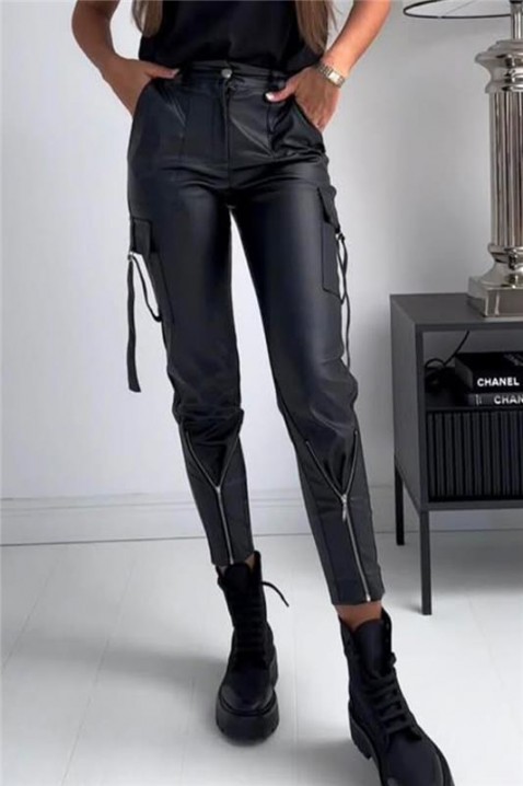 Панталон SILINZA BLACK, Цвят: черен, IVET.BG - Твоят онлайн бутик.