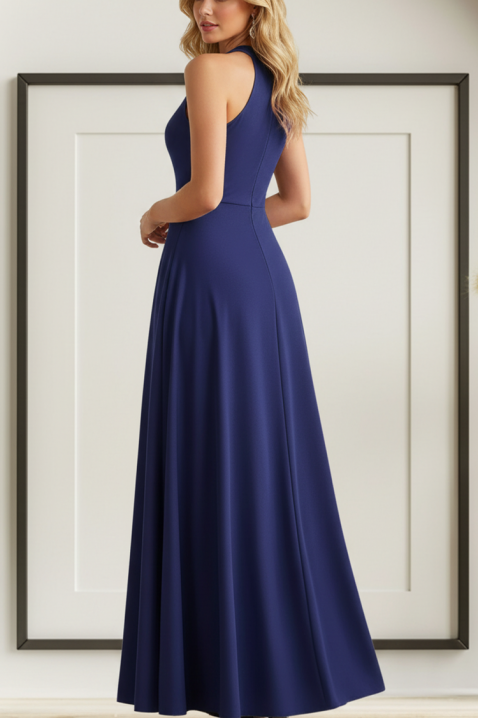 Рокля BELONKA BLUE, Цвят: тъмносин, IVET.BG - Твоят онлайн бутик.