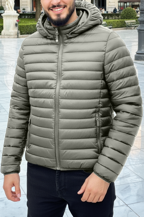 Мъжко яке MASHELDO KHAKI, Цвят: каки, IVET.BG - Твоят онлайн бутик.