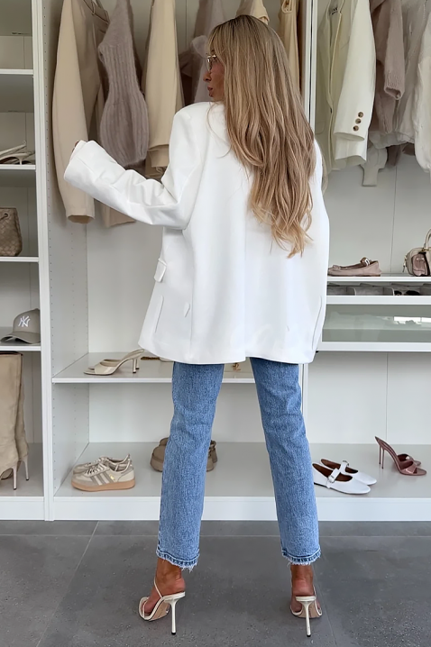 Сако COACHELZA WHITE, Цвят: бял, IVET.BG - Твоят онлайн бутик.