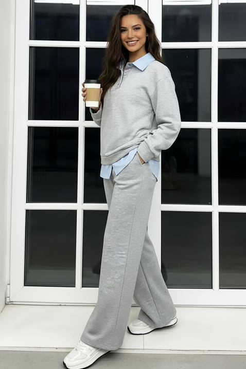 Комплект ENIRDONA GREY, Цвят: сив, IVET.BG - Твоят онлайн бутик.