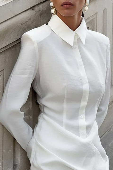 Рокля KOLMERNA, Цвят: бял, IVET.BG - Твоят онлайн бутик.