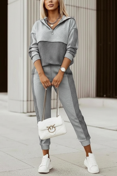 Комплект DREVELDA GREY, Цвят: сив, IVET.BG - Твоят онлайн бутик.