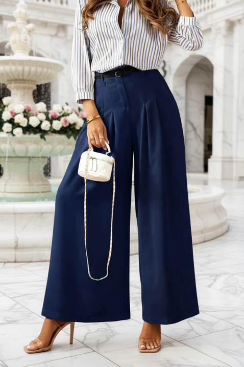 Панталон BELVERZA NAVY, Цвят: тъмносин, IVET.BG - Твоят онлайн бутик.