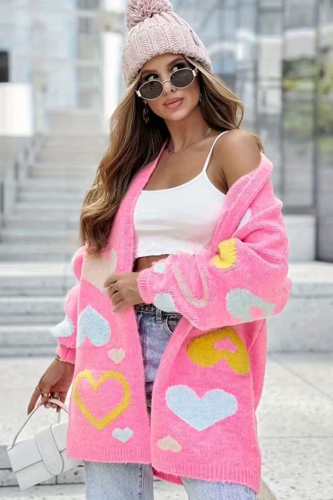 Жилетка SKARLENZA, Цвят: розов, IVET.BG - Твоят онлайн бутик.