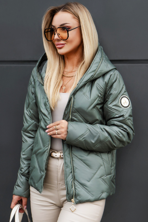 Яке ADAMELZA KHAKI, Цвят: каки, IVET.BG - Твоят онлайн бутик.