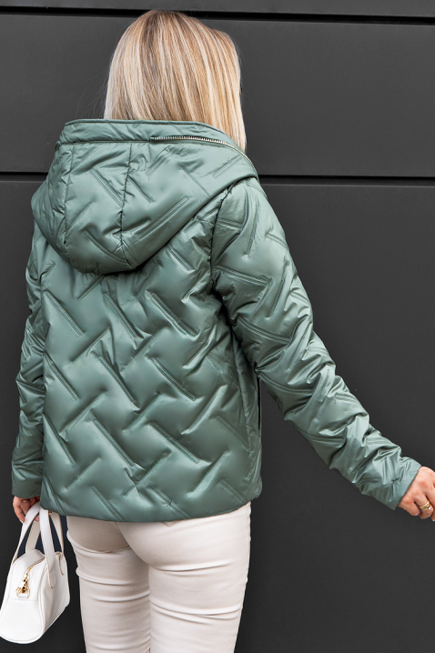 Яке ADAMELZA KHAKI, Цвят: каки, IVET.BG - Твоят онлайн бутик.