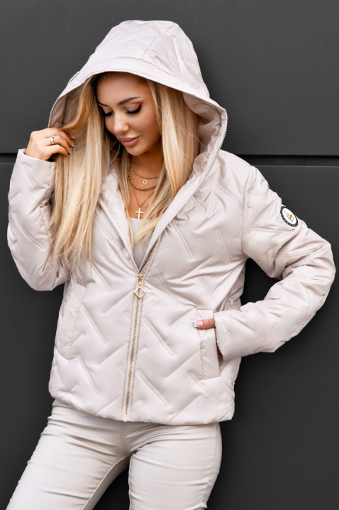 Яке ADAMELZA BEIGE, Цвят: беж, IVET.BG - Твоят онлайн бутик.