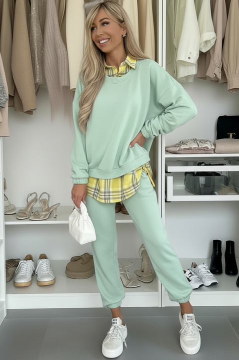 Комплект SORBELMA MINT, Цвят: мента, IVET.BG - Твоят онлайн бутик.