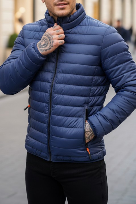 Мъжко яке KOLOMBO NAVY, Цвят: тъмносин, IVET.BG - Твоят онлайн бутик.