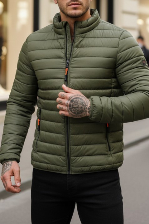 Мъжко яке KOLOMBO KHAKI, Цвят: каки, IVET.BG - Твоят онлайн бутик.