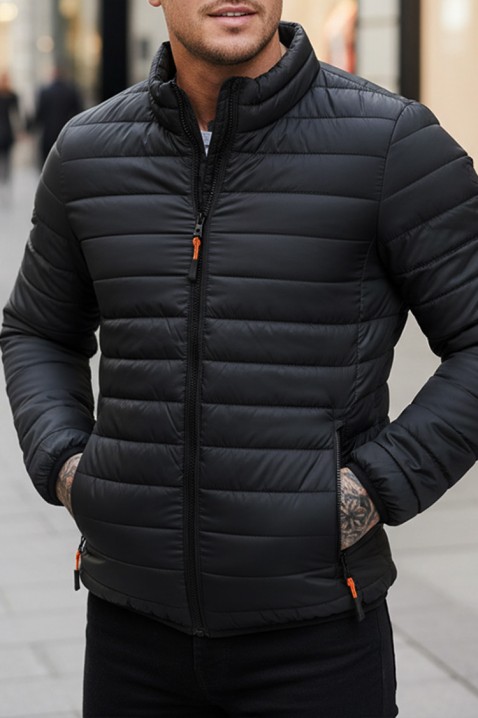 Мъжко яке KOLOMBO BLACK, Цвят: черен, IVET.BG - Твоят онлайн бутик.