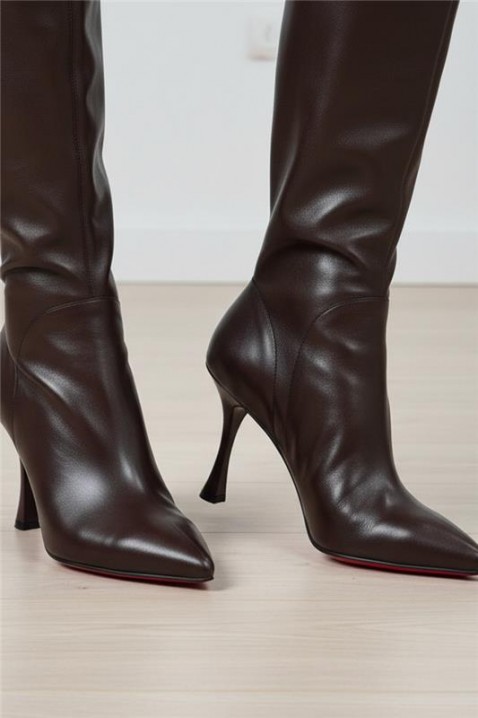 Дамски боти VELORINDA, Цвят: кафяв, IVET.BG - Твоят онлайн бутик.