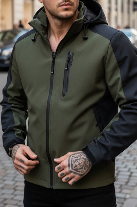 Мъжко яке NIMONO KHAKI, Цвят: каки, IVET.BG - Твоят онлайн бутик.