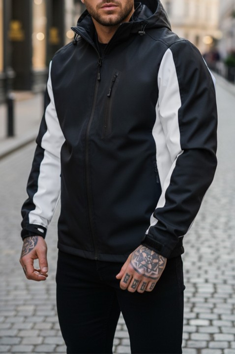 Мъжко яке NIMONO BLACK, Цвят: черен, IVET.BG - Твоят онлайн бутик.