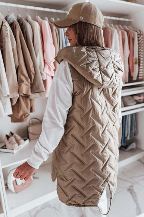 Елек ZABRINDA BEIGE, Цвят: беж, IVET.BG - Твоят онлайн бутик.