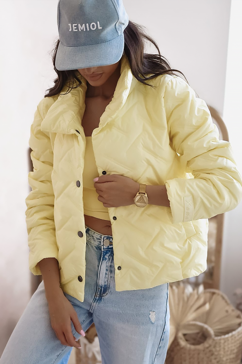 Яке KRONELZA YELLOW, Цвят: жълт, IVET.BG - Твоят онлайн бутик.