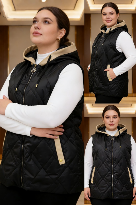 Елек BRUTELMA BLACK, Цвят: черен, IVET.BG - Твоят онлайн бутик.