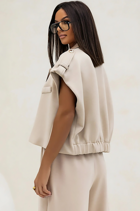 Сако RELINZINA BEIGE, Цвят: беж, IVET.BG - Твоят онлайн бутик.
