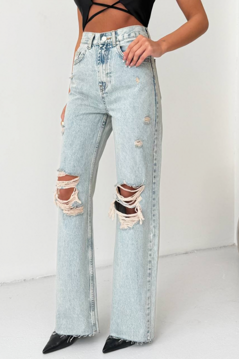 Дънки ZERVILA, Цвят: светлосин, IVET.BG - Твоят онлайн бутик.