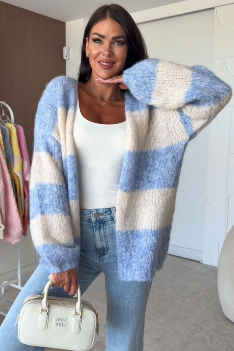 Жилетка EDAVELZA SKY, Цвят: светлосин, IVET.BG - Твоят онлайн бутик.