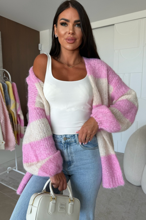 Жилетка EDAVELZA PINK, Цвят: розов, IVET.BG - Твоят онлайн бутик.