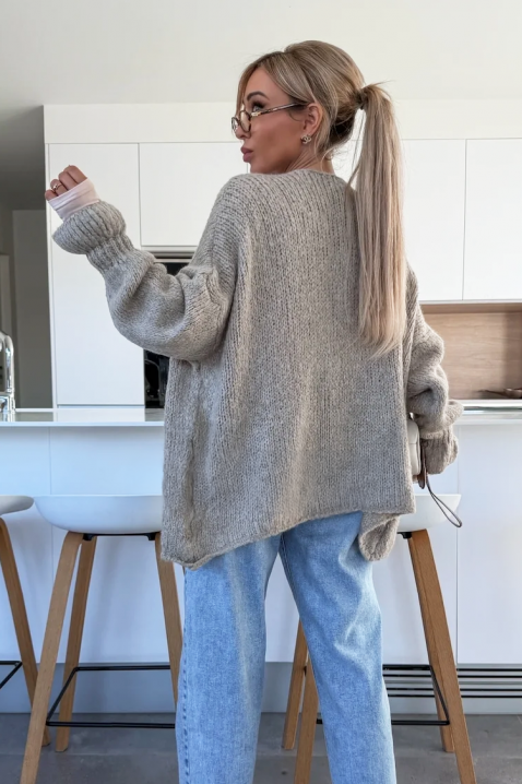 Жилетка POLIMERDA GREY, Цвят: сив, IVET.BG - Твоят онлайн бутик.