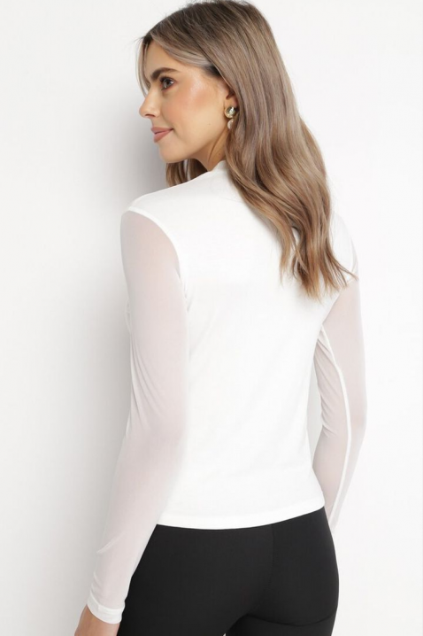 Боди - блуза MARGONZA WHITE, Цвят: бял, IVET.BG - Твоят онлайн бутик.