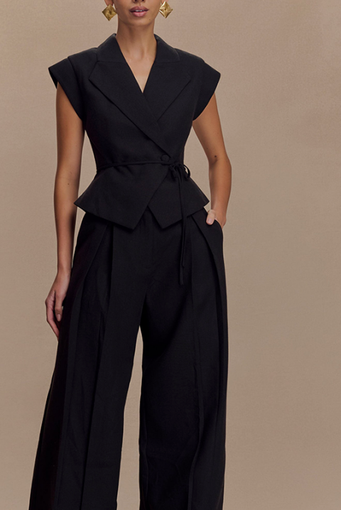 Елек NARVELZA BLACK, Цвят: черен, IVET.BG - Твоят онлайн бутик.