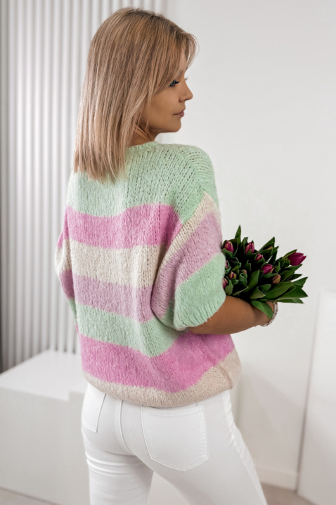 Пуловер MENVOLZA MINT, Цвят: мента, IVET.BG - Твоят онлайн бутик.