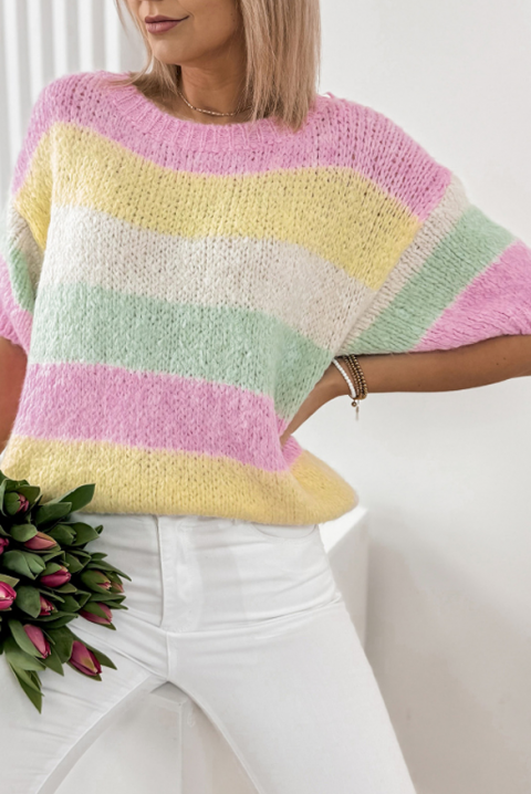 Пуловер MENVOLZA YELLOW, Цвят: жълт, IVET.BG - Твоят онлайн бутик.