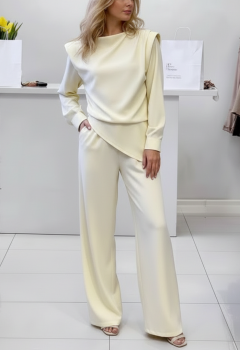 Комплект PALVENZA ECRU, Цвят: екрю, IVET.BG - Твоят онлайн бутик.