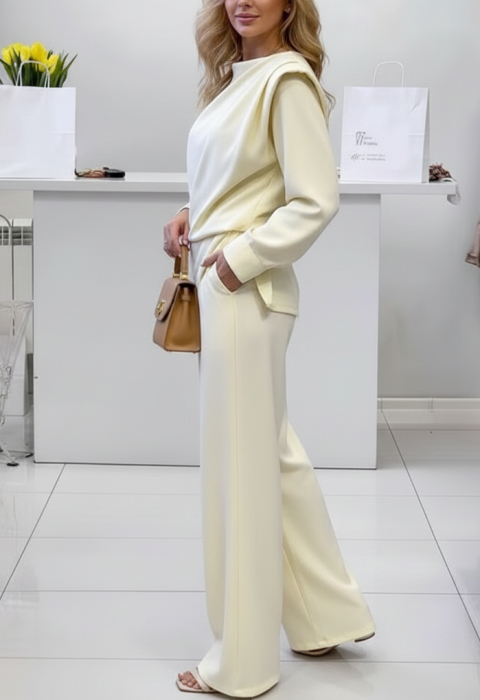 Комплект PALVENZA ECRU, Цвят: екрю, IVET.BG - Твоят онлайн бутик.