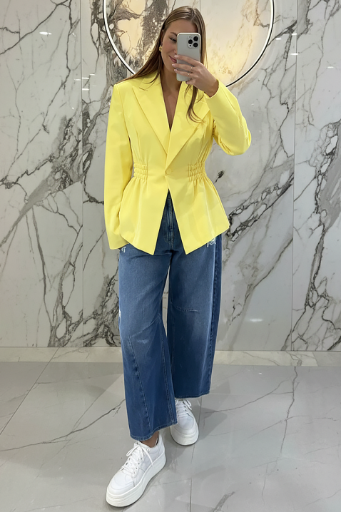 Сако VITALZA YELLOW, Цвят: жълт, IVET.BG - Твоят онлайн бутик.