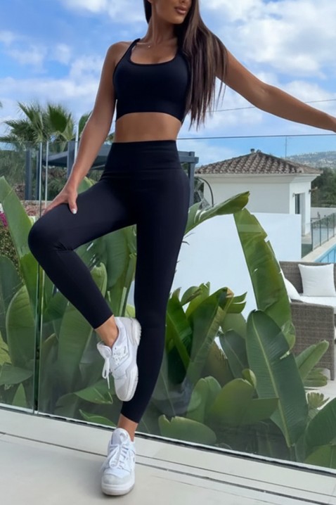 Спортен комплект SPORTILZA, Цвят: черен, IVET.BG - Твоят онлайн бутик.